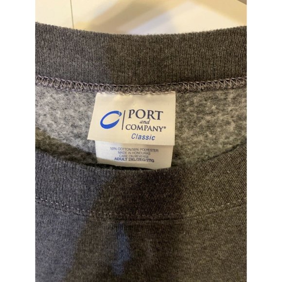 Port & Company San Francisco California Men's Sz 2XL Gray Sweatshirt - Picture 2 of 7